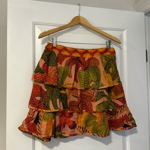 Farm Rio Mini Skirt Size Medium - Adorable!